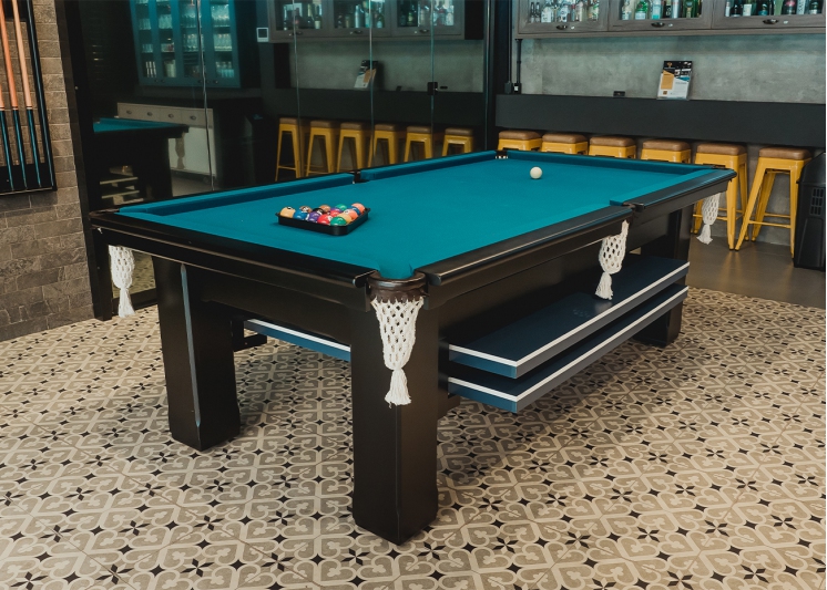 Mesa de Bilhar Hobby com Tampo de Ping Pong